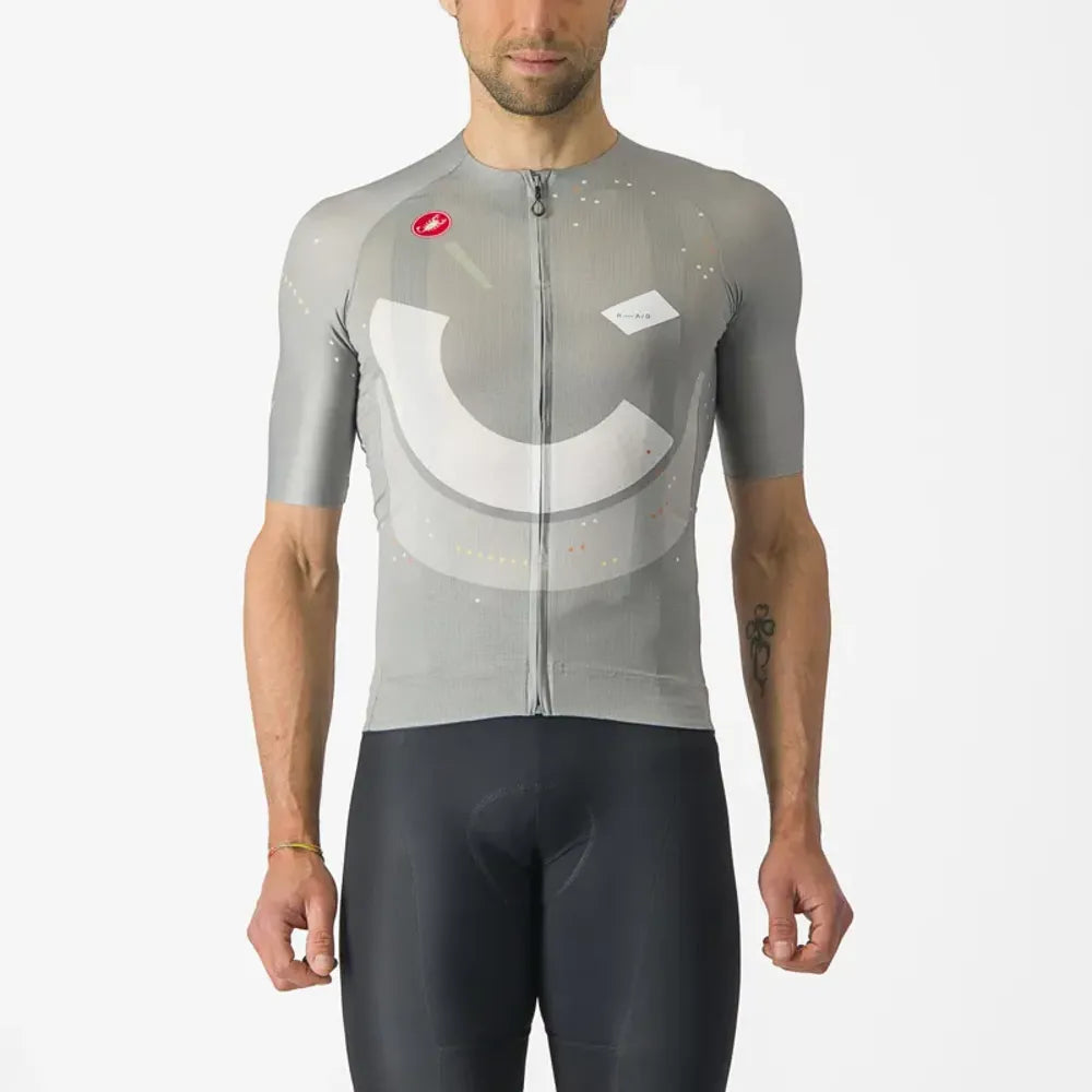Castelli R-A/D Jersey in Multicolour Grey