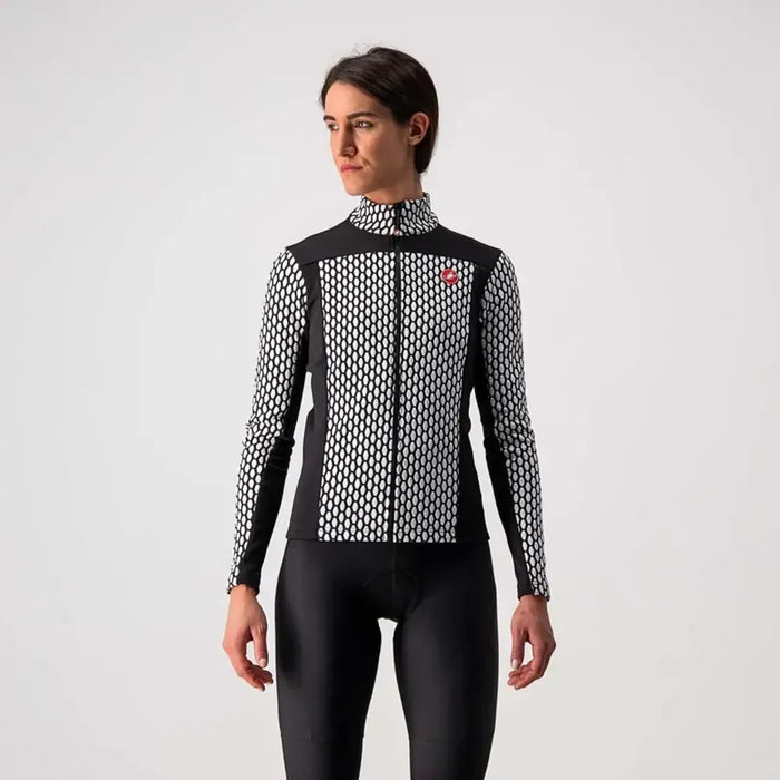 Castelli Sfida 2 Womens Jersey in Black/White