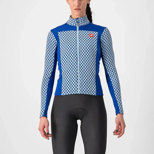 Castelli Sfida 2 Womens Jersey in Sodalite Blue/Sterling Blue