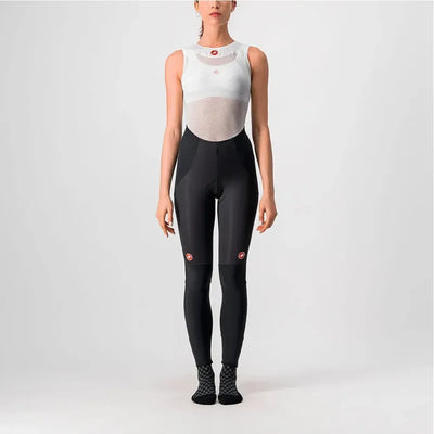 Castelli Sorpasso RoS Women's Tights in Black/Silver Reflex