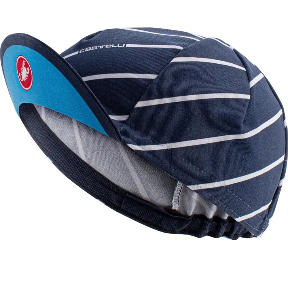 Castelli Speed Strada Cycling Cap in Belgian Blue