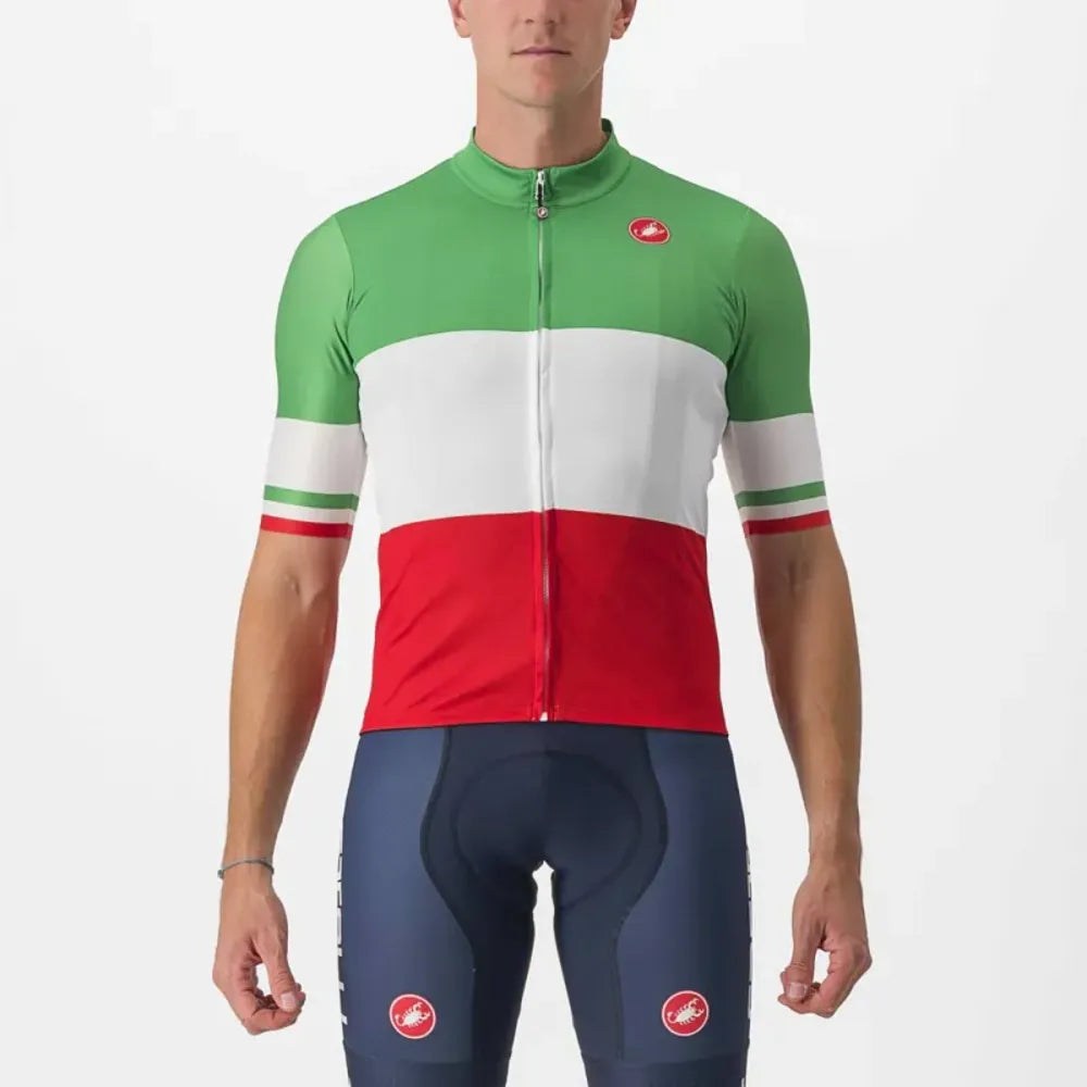 Castelli Team Italia Jersey in Tricolore