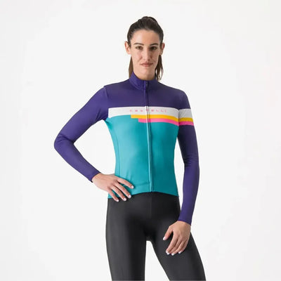 Castelli Tornare Women's Jersey in Malachite Green/Night Shade