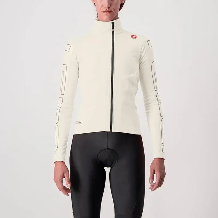 Castelli Transition Womens Jacket in Chalk/Black