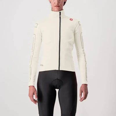 Castelli Transition Womens Jacket in Chalk/Black