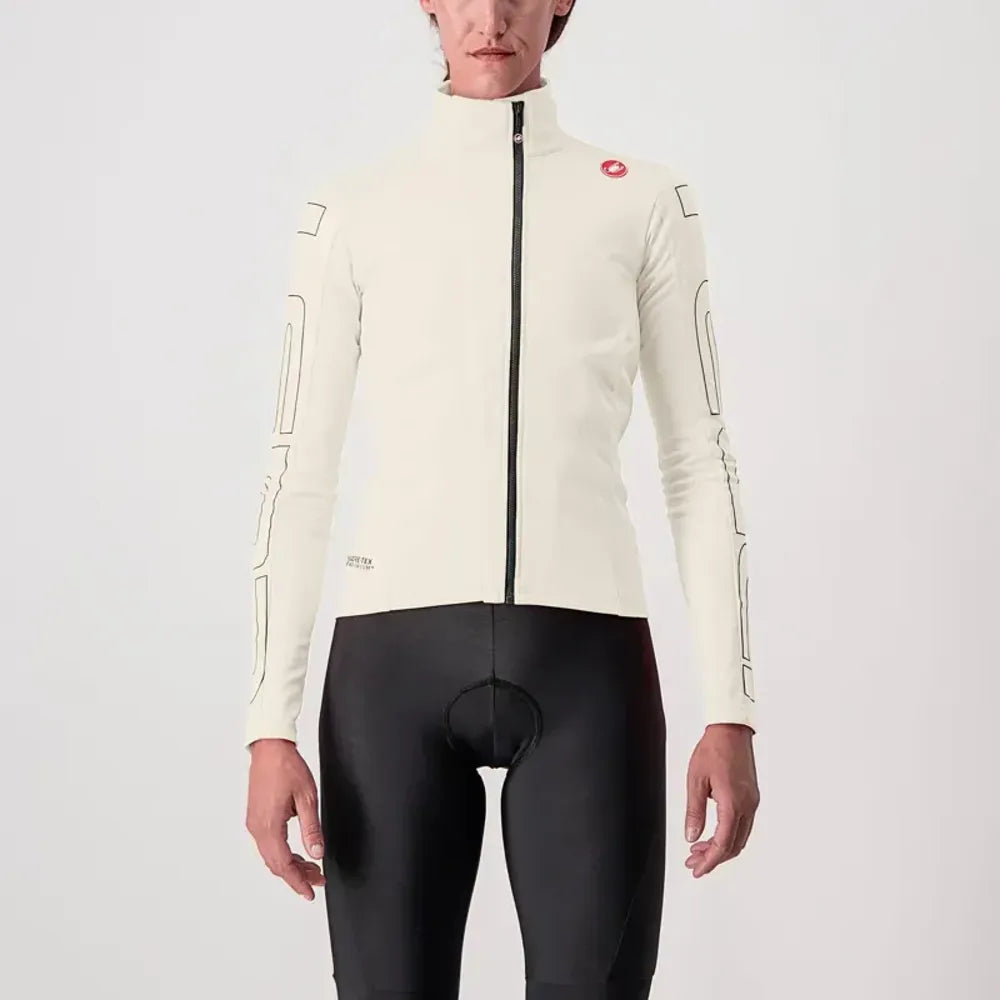 Castelli Transition Womens Jacket in Chalk/Black