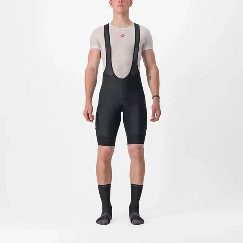 Castelli Unlimited Cargo Bib Shorts in Black