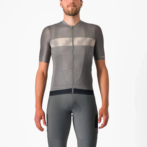 Castelli Unlimited Endurance Jersey in Gunal Grey/Clay
