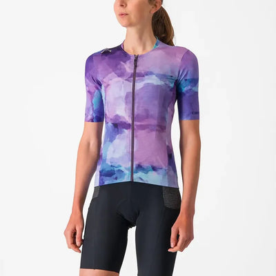 Castelli Unlimited Pro Women's Jersey in Purple