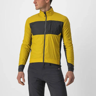 Castelli Unlimited Puffy Jacket in Goldenrod/Grey