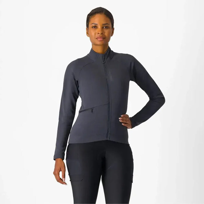 Castelli Unlimited Trail 2 Women's Jersey in Dark Grey