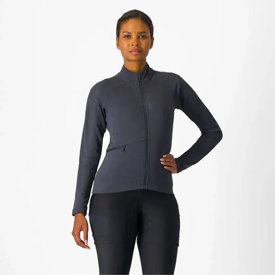 Castelli Unlimited Trail 2 Women's Jersey in Dark Grey