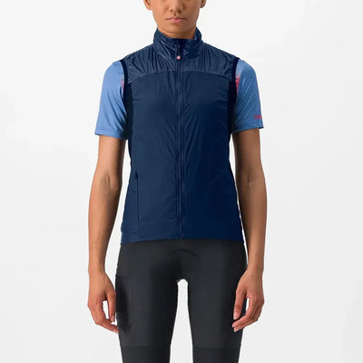 Castelli Unlimited Women's Puffy Vest in Austin Blue