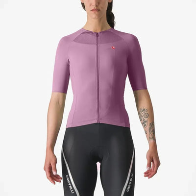 Castelli Velocissima 2 Women's Jersey in Deep Purple/Black