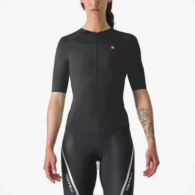 Castelli Velocissima 2 Women's Jersey in Light Black
