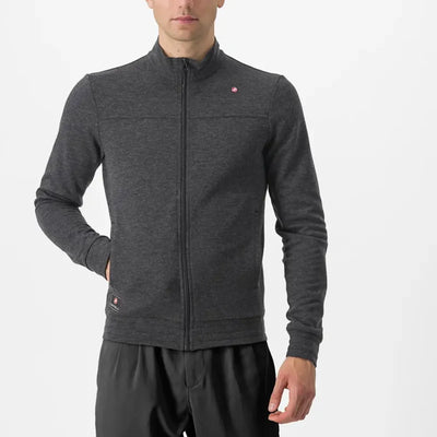 Castelli Vigorelli Track Jacket in Dark Grey