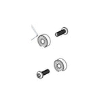 SRAM Spare - Disc Brake Spare Lever Bearing Kit Includes TWO 1/8X3/8X5/32 Bearings and Hardware) - Guide RSC/Ultimate/X0 Trail/CodeRSC (SRAM spare parts catalogue drawing)