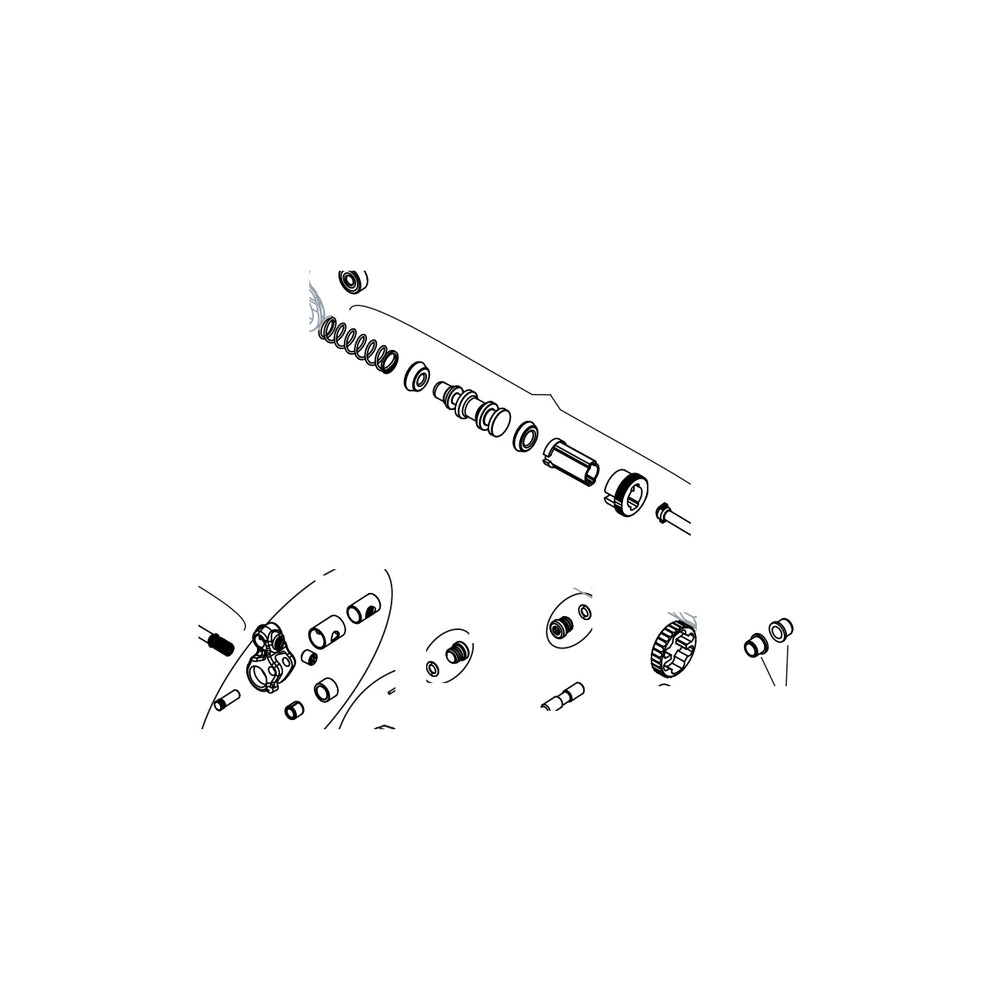SRAM Spare - Disc Brake Service Lever Internals Gen 2 Guide RSC/Ultimate/Code RSC Qty 1 (SRAM spare parts catalogue drawing)