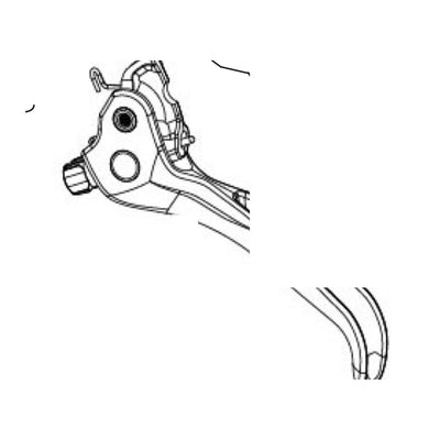 SRAM Disc Brake Lever Blade Kit - B1 - MAVEN SILVER (SRAM spare parts catalogue drawing)