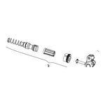 SRAM Disc Brake Lever Internals/Service Kit - B1 (SRAM spare parts catalogue drawing)