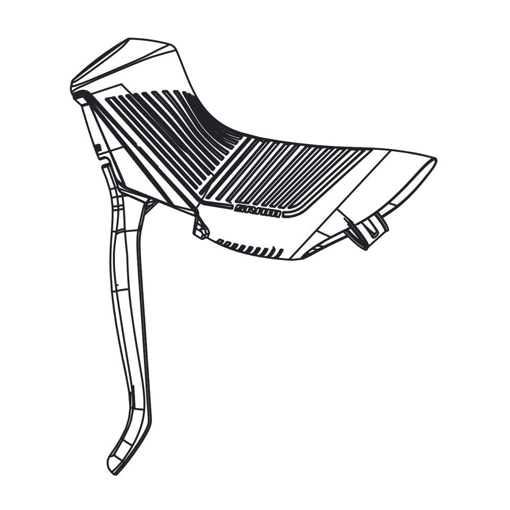 SRAM DB Exchange Kit Brake APEX Disc Left (Including Hood) (SRAM spare parts catalogue drawing)