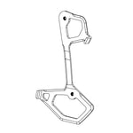SRAM Rear Derailleur Inner Cage GX T-Type Eagle AXS (Inner Cage Including 2 T25 Stainless Steel Pulley Bolts) (SRAM spare parts catalogue drawing)