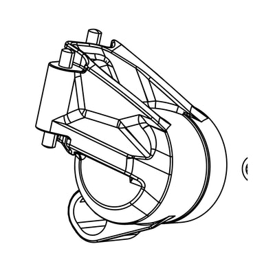 SRAM Rear Derailleur P-Knuckle Kit Eagle 90 T-Type Eagle (Includes 2 Pivot Pins) (SRAM spare parts catalogue drawing)
