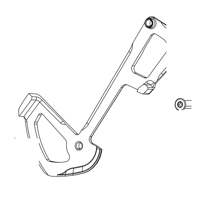 SRAM Rear Derailleur Inner Cage SX/NX Eagle and GX Eagle AXS Including Screws (SRAM spare parts catalogue drawing)