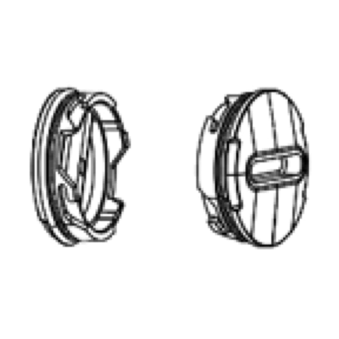SRAM Electronic Controller Pod Axs Battery Door Kit - Coin Slot Version - Including O-Ring - Compatible With Pods D1 (SRAM spare parts catalogue drawing)