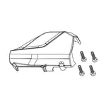 SRAM Shift Lever Trigger Cover Kit Eagle - INC 4 SCREWS (SRAM spare parts catalogue drawing)