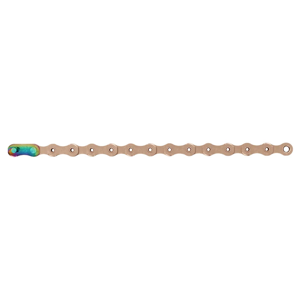 SRAM XX1 Eagle 12 Speed Hollowpin Chain in Gold - 126 Links Powerlock
