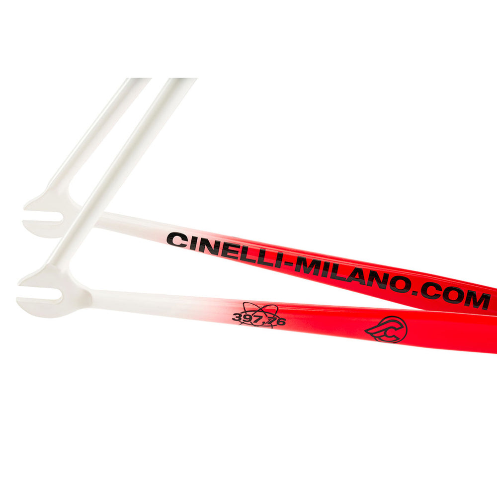 Cinelli Vigorelli Steel Track Frameset In Red