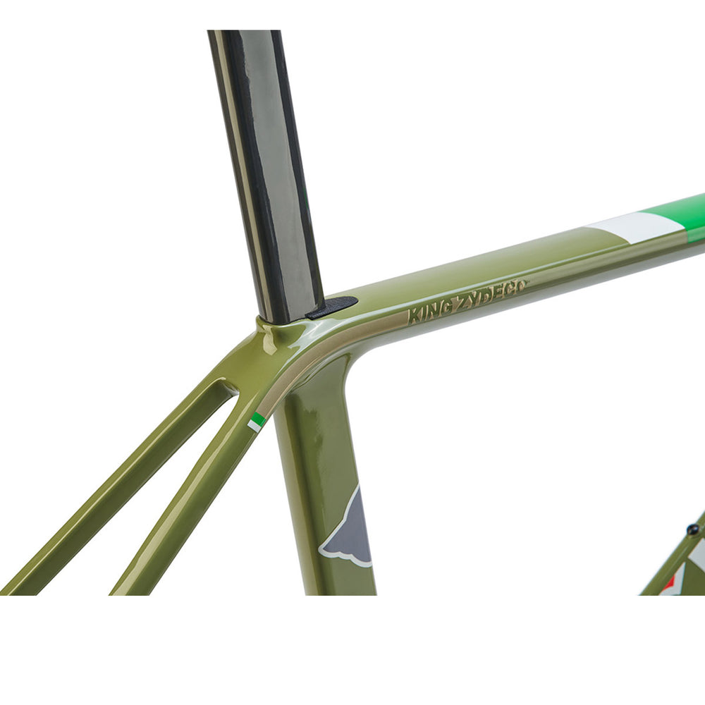 King Zydeco II Sage Frameset Green