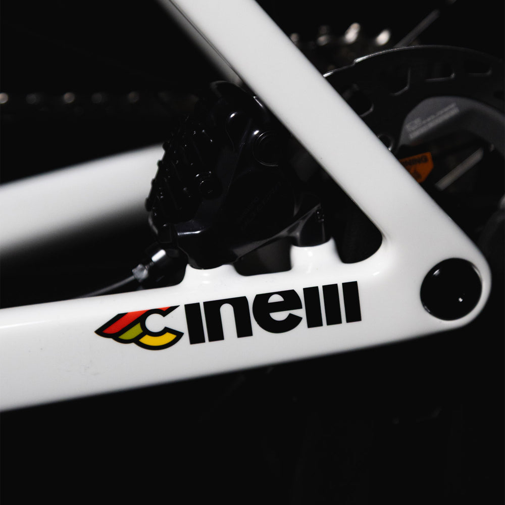 Cinelli Aeroscoop Frameset In Coral White
