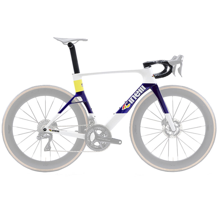 Cinelli Aeroscoop Frameset In Blue Beat