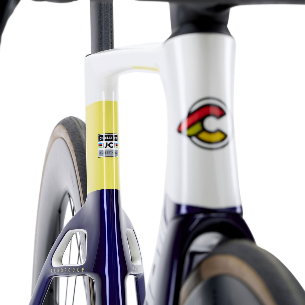 Cinelli Aeroscoop Frameset In Blue Beat
