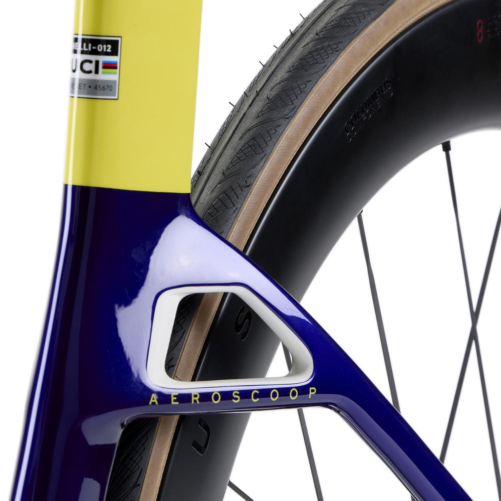 Cinelli Aeroscoop Frameset In Blue Beat