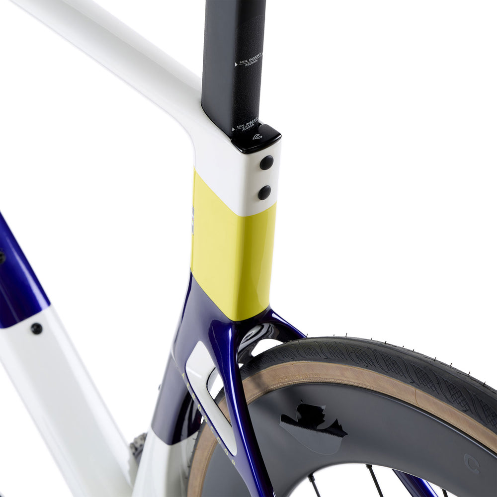 Cinelli Aeroscoop Frameset In Blue Beat