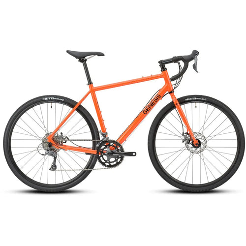 Genesis CDA 10 Alloy Gravel Bike in Orange