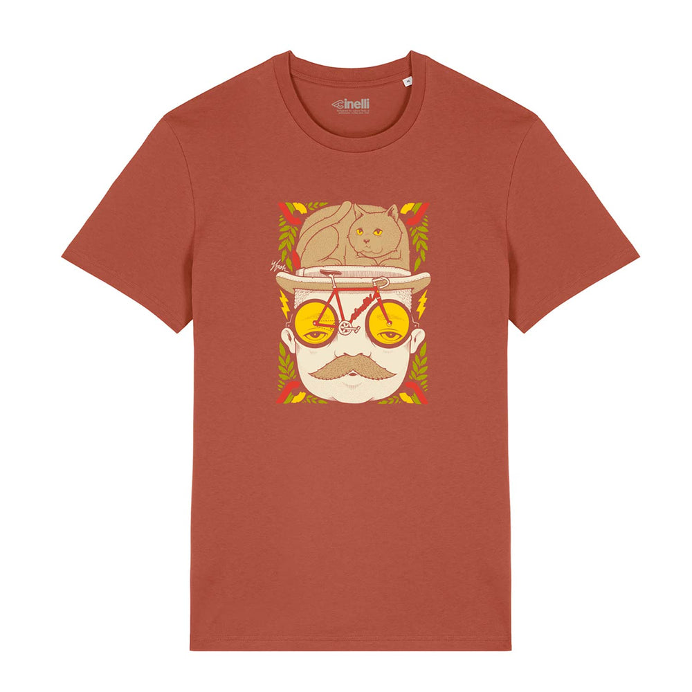Cinelli Jeremy Fish Mr Cat Hat T-Shirt