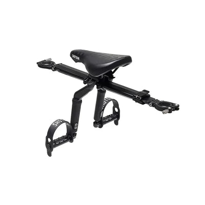 Kids Ride Shotgun Pro Seat in Black