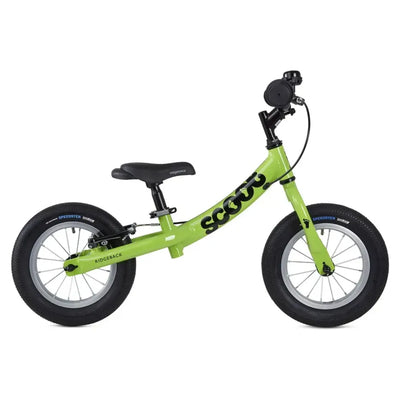 2024 Ridgeback Scoot XL 14 Inch Kids Balance Bike in Green
