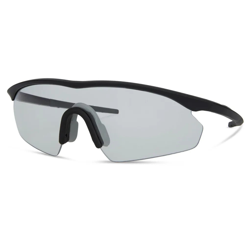 Madison Shields Clear Sunglasses in Matt Black