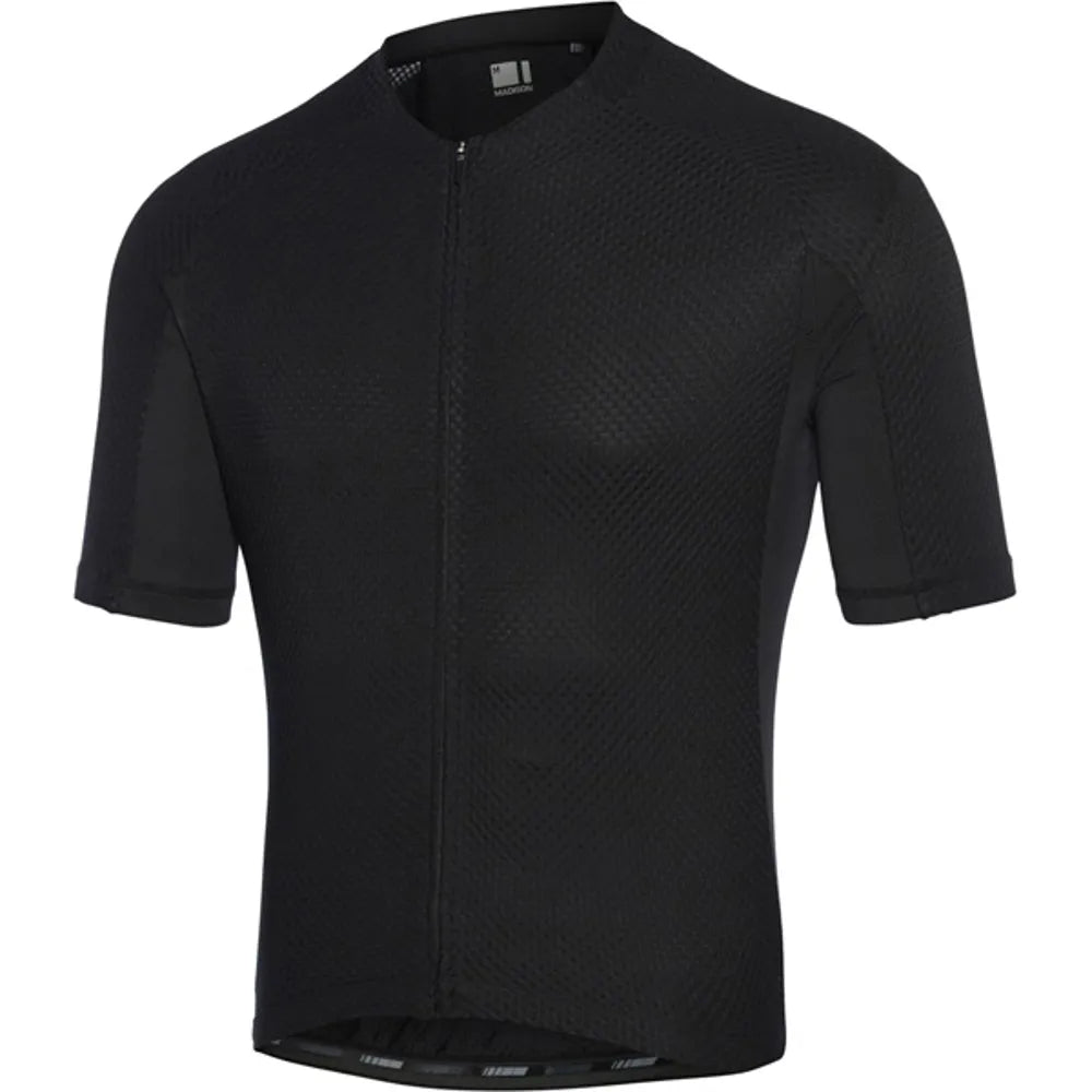 Madison Men's Turbo Trainer Short Sleeve Jersey in Black