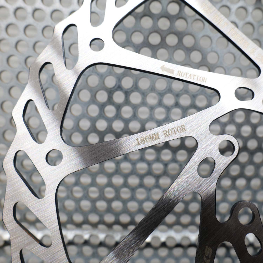 Clarks Single Piece Steel 6 Bolt Rotor 10 Packs
