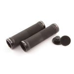 Clarks Vice Lock-On Handlebar Grip Black with Black Anodised End
