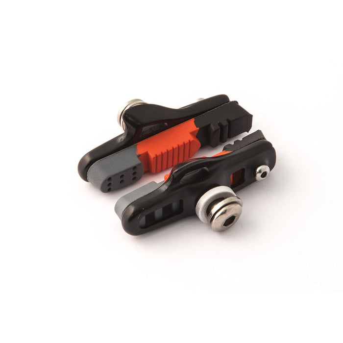 Campagnolo Road Elite 55mm 3-Comp V-Brake Shoes/Pads Blk 1 Pr