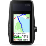 Coros Dura Solar GPS Bike Computer in Black
