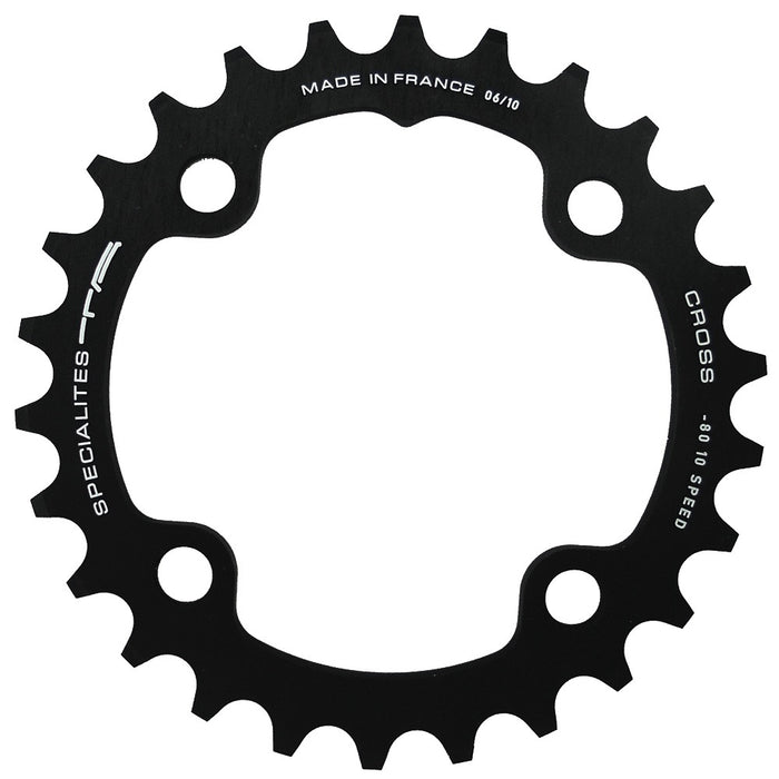 TA 120/80pcd Cross 4 Arm 10/11x in Black