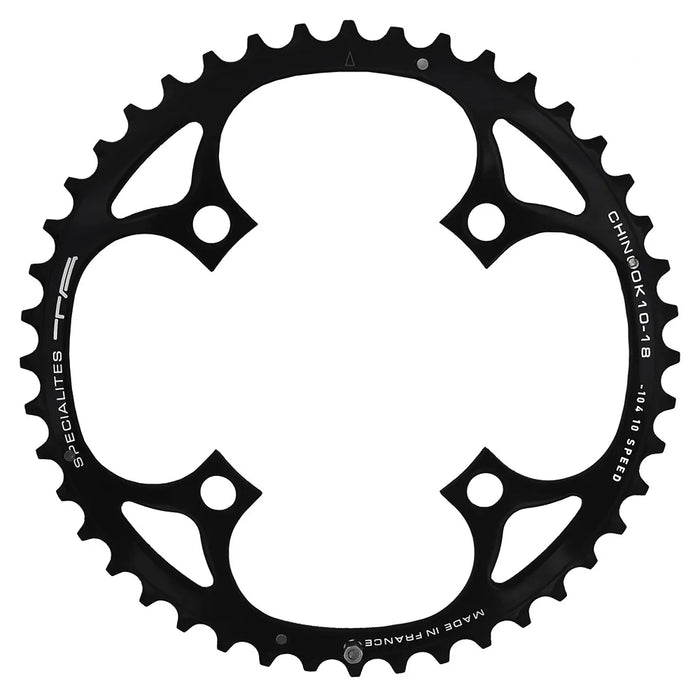 TA Chainrings Chinook 4 Arm 104/64PCD 10/11x Chainrings in Black